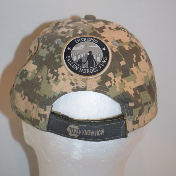 NAPA Racing Camo Hat  Intrepid Fallen Heroes Fund  #56 #28  Nascar NHRA - Picture 3 of 5